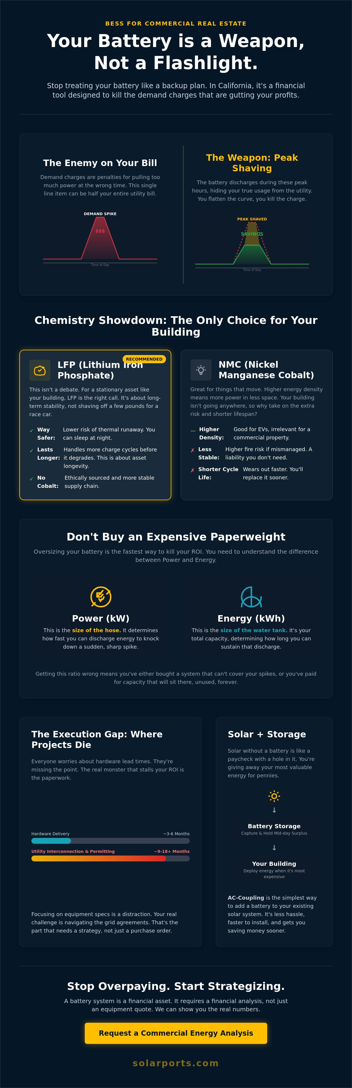 BESS Solutions for Commercial Real Estate: A Pragmatic 2026 Buyer’s Guide
