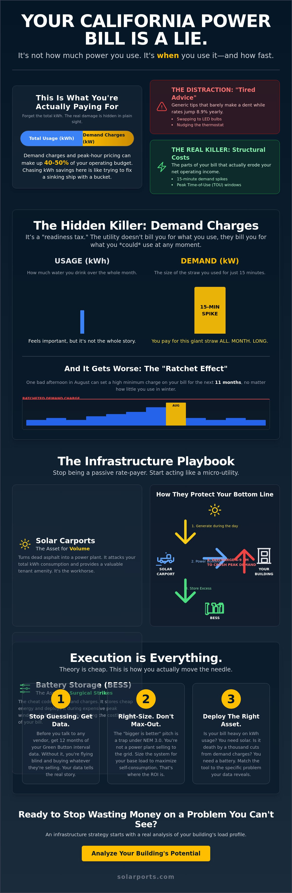 Strategies to Lower Commercial Electricity Bills in California: The Unfiltered 2026 Reality