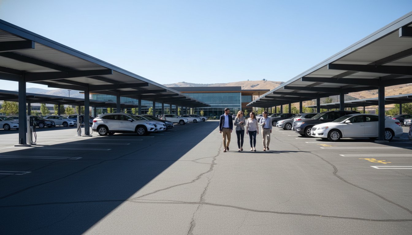 The Financial Logic of Solar Carports: Why California Businesses Are Converting Asphalt into Assets