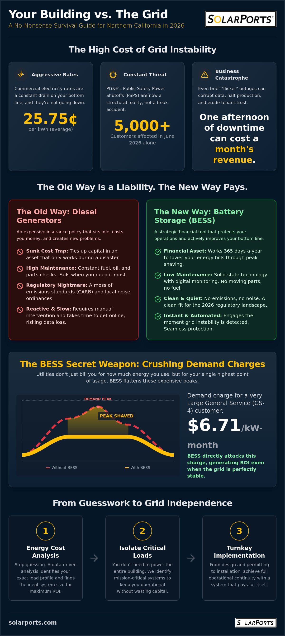 Power Outage Protection for Northern California Businesses: The 2026 Resiliency Reality