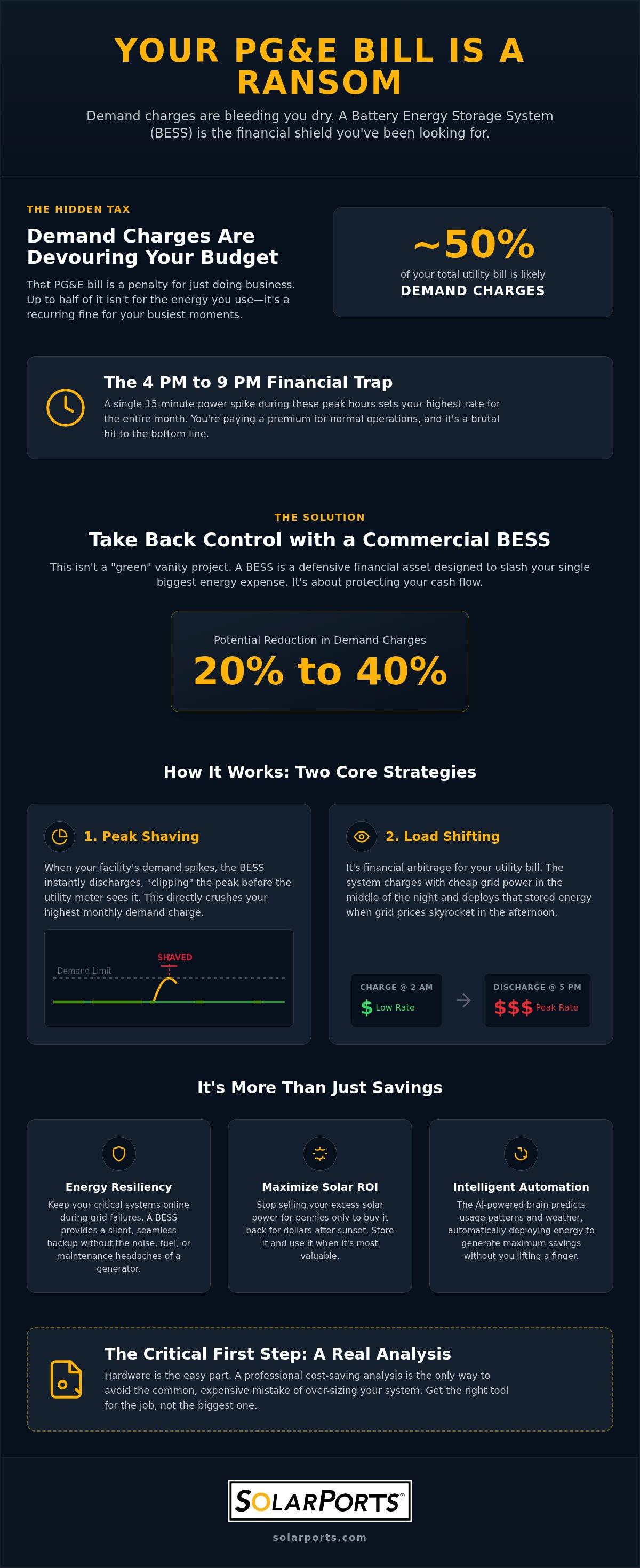 Bay Area Commercial BESS: A No-Nonsense Guide to Defeating Demand Charges in 2026