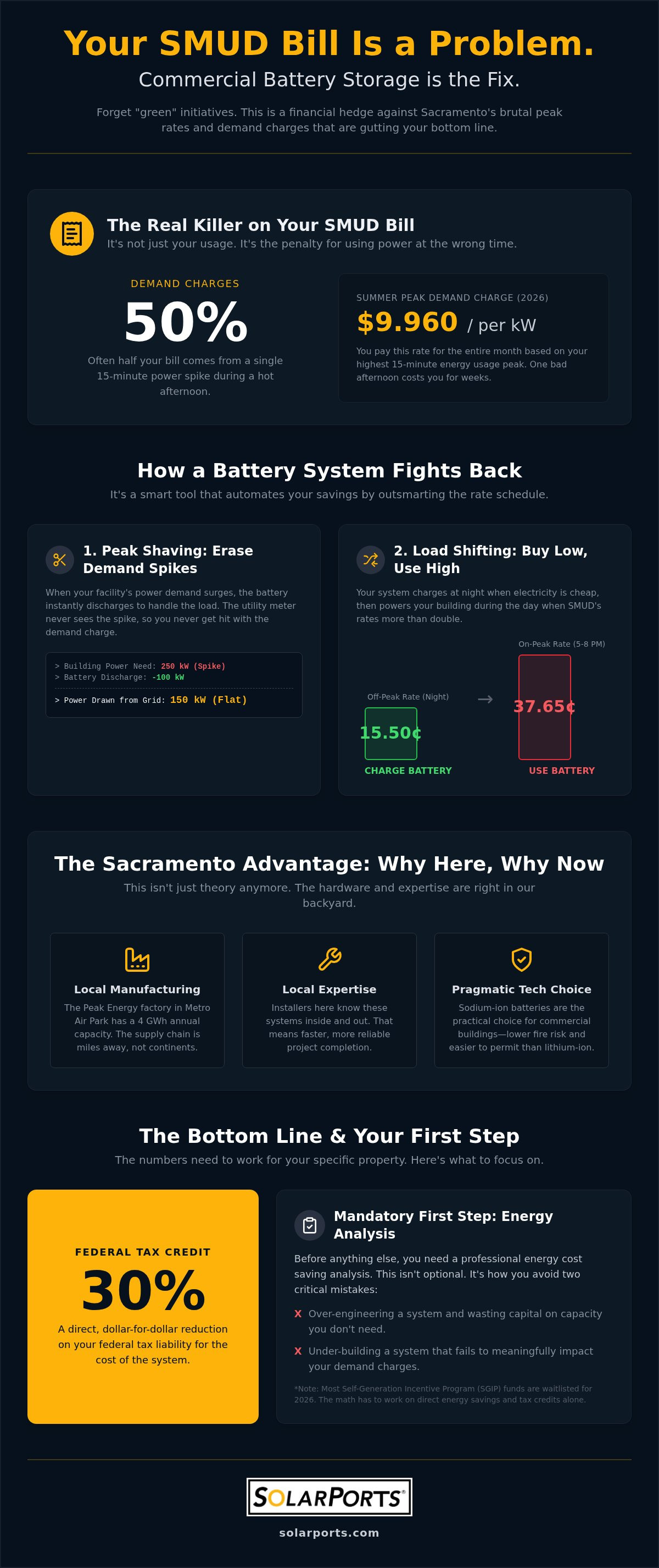 Commercial Battery Storage in Sacramento: Leveraging the Local Energy Boom to Slash Utility Costs
