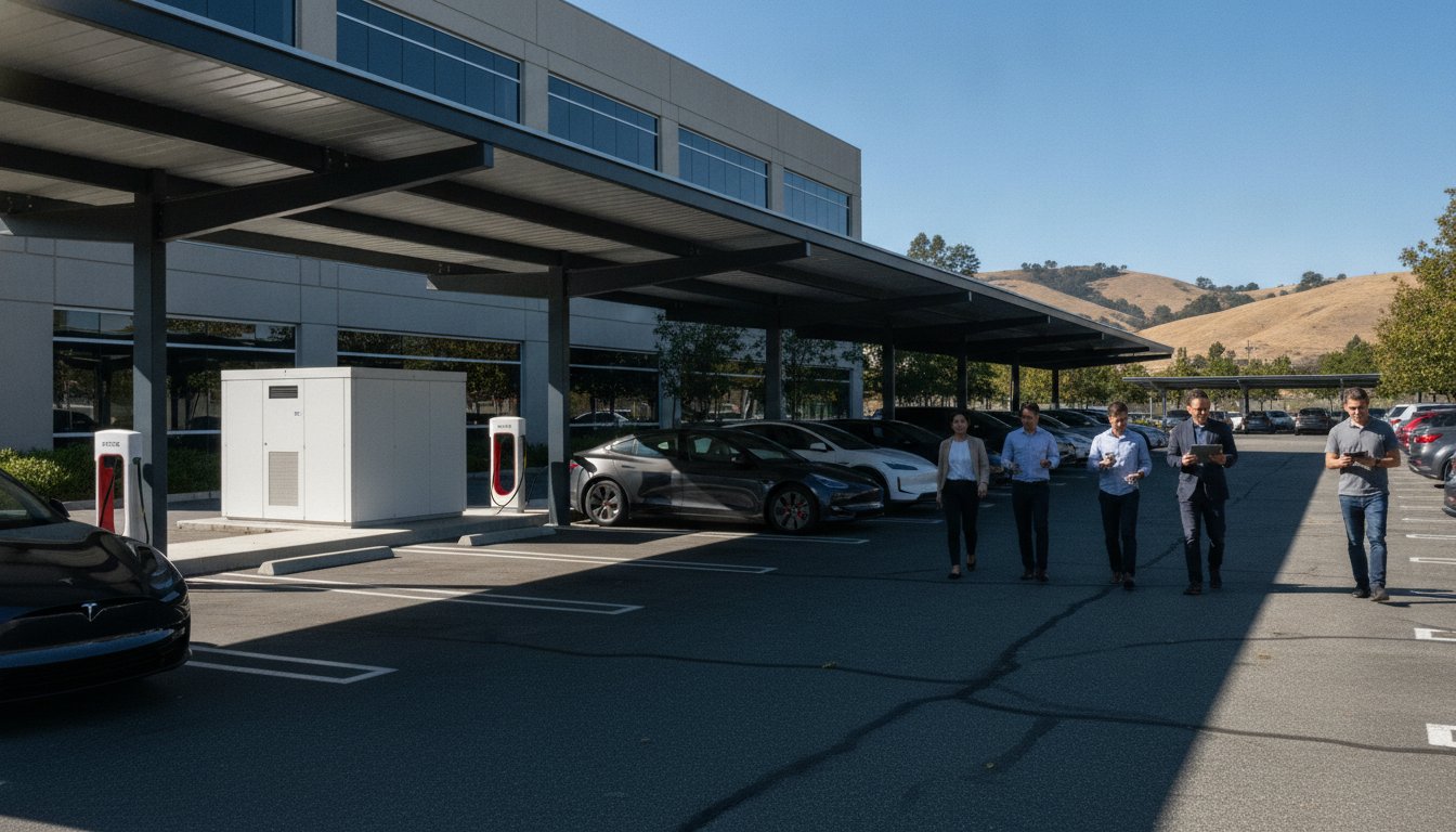 Solar Carport with Battery Storage and EV Charging: The 2026 Strategic Shield for CA Commercial Property