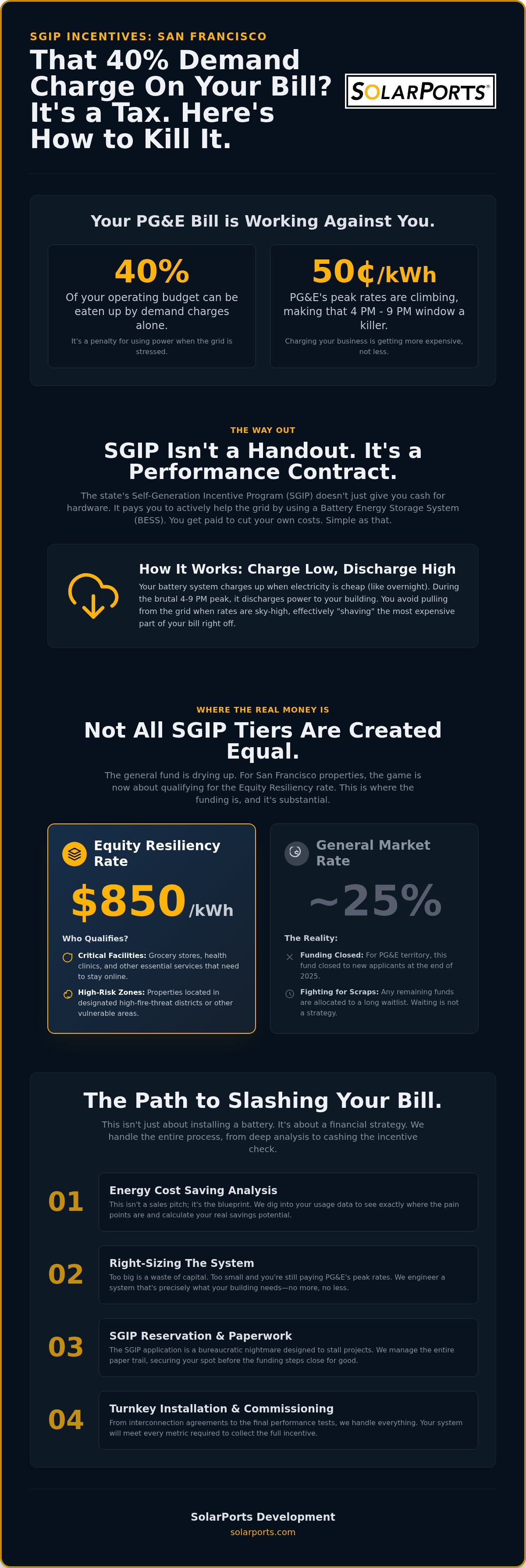 SGIP 2026: Commercial Energy Storage in San Francisco