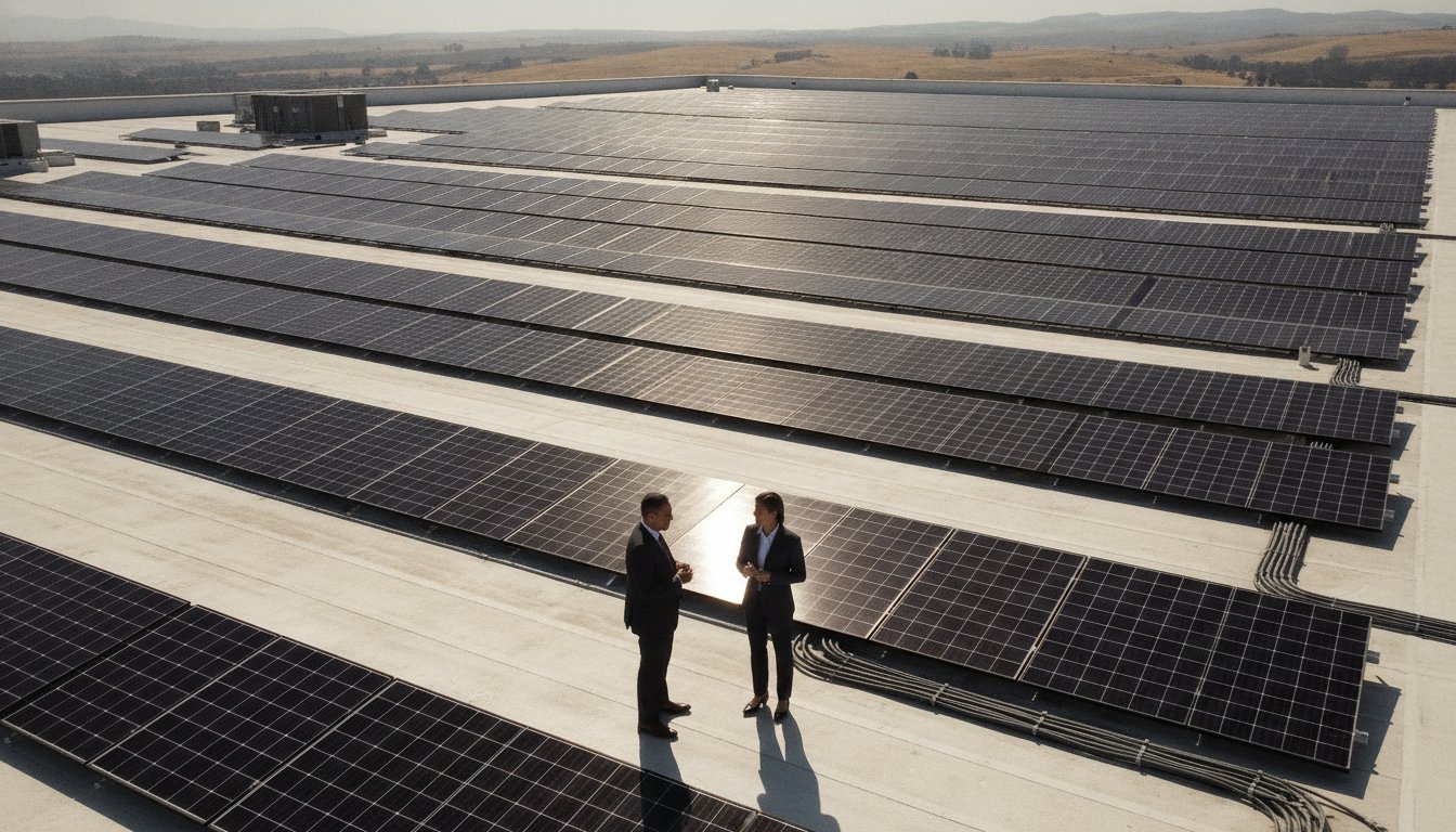 Flat Roof Commercial Solar: 2026 CA Property Guide
