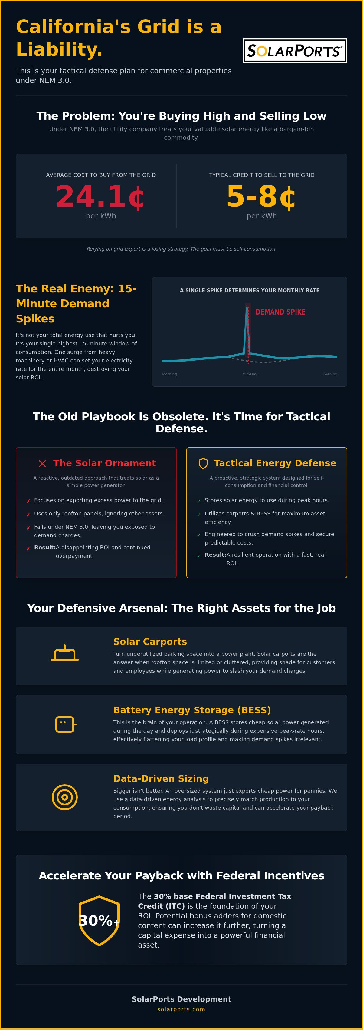 Solar for California Businesses: A Tactical 2026 Energy Defense