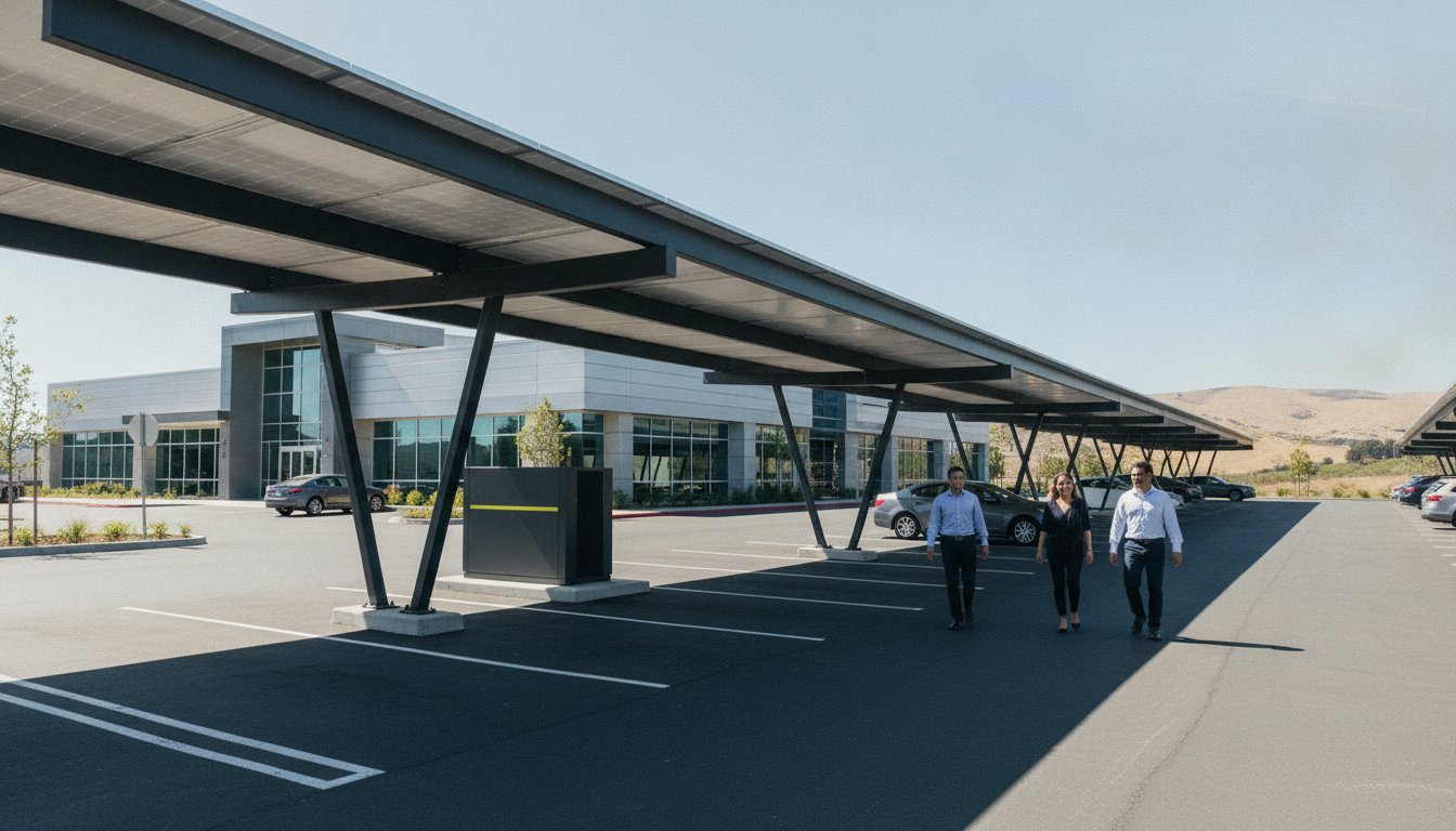 Solar Carports vs. Rooftop Solar: The Unfiltered 2026 Strategy for California Commercial Properties